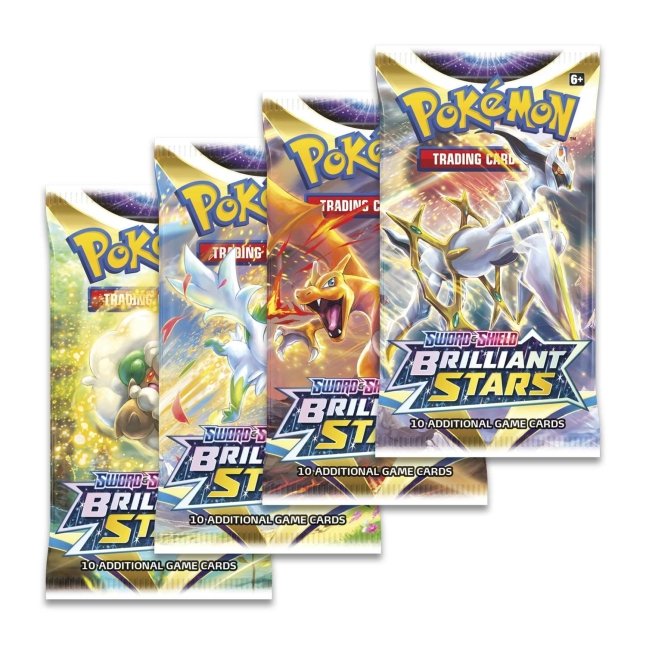 Pokemon Sword & Shield: Brilliant Stars Booster Pack – Tabletop Mana