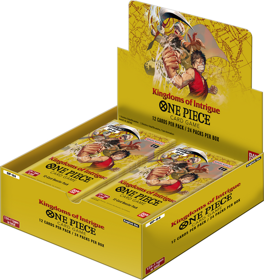 One Piece Kingdoms of Intrigue (OP04) Booster Box English